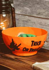 7.5-Inch Animated Monster Hand in Bowl Decoration